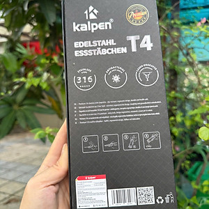 Sét đũa 5 đôi Inox 316 cao cấp Kalpen T4, chuẩn Gia Dụng Đức bảo hành 24 tháng