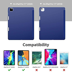 Bao Da / Case ESR Rebound Pencil Dành Cho iPad Pro 11 inch và 12.9 inch 2020 - Hàng Chính Hãng 