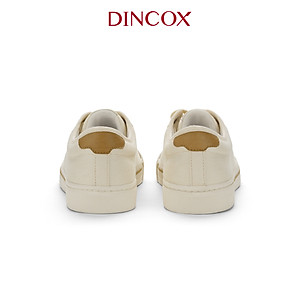 Giày Sneaker Vải Canvas Nam Nữ E12 Cream Thời Trang Dincox