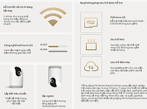 Camera Xiaomi Mi 360° Home 2K BHR4193GL Pro - hàng chính hãng