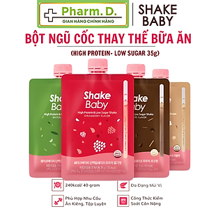 [CHÍNH HÃNG] Bột Ngũ Cốc Ăn Kiêng Giúp Hỗ Trợ Kiểm Soát Cân Nặng, Cải Thiện Vóc Dáng Diet Formular Protein Shake Baby (35g) từ Hàn Quốc