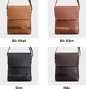 Túi Lata ( Thời trang nam đựng ipad - Túi đeo chéo da TN16 )