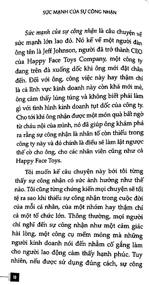 Sách Sức Mạnh Của Sự Công Nhận