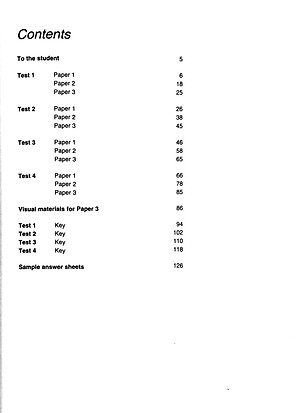 Cambridge Key English Test 3 with Answers 