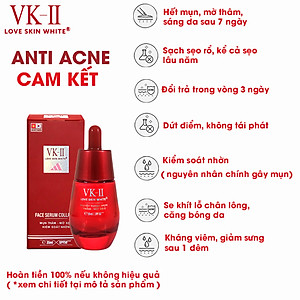 Serum Ngừa Mụn - Thâm - Mờ Sẹo - Kiểm Soát Nhờn VK II ( 15ml/35ml )