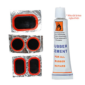 Túi Vá Săm Lốp Xe Đạp Sửa Chữa Đa Năng 10 in 1 Mini Khẩn Cấp (Bản nâng cấp có túi và Thanh nạy bằng kim loại) MaiLee