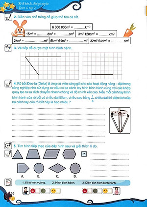 Bộ Đề Kiểm Tra, Đánh Giá Năng Lực Toán 4 - Tập 2
