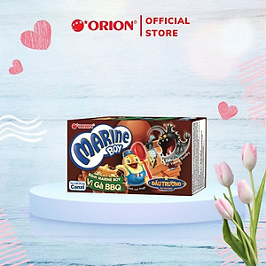 Bánh Cá Marine Boy Orion vị Gà BBQ 35g/hộp