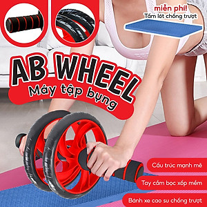 Dụng cụ tập cơ bụng RW001 - RW099 - RW100 2 Bánh - 4 Bánh chống đẩy,Con lăn tập bụng thế hệ mới có trợ lực, chống trơn trượt,dụng cụ plank tập gym giúp eo thon gọn hàng cao cấp