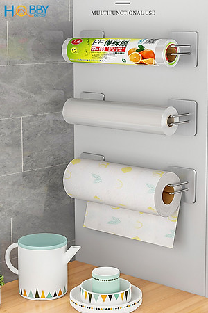 Combo 2 móc treo đồ bếp có nam châm hít inox 304 Hobby Home Decor MTDN