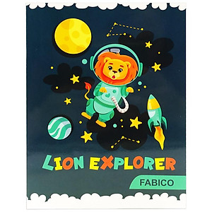 Tập Học Sinh 4 Ô Ly 100 Trang 80gsm - Fabico ELE23 (Mẫu Màu Giao Ngẫu Nhiên)