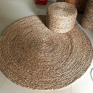 Thảm cói, lục bình ONGTRE trải sàn, decor, chụp ảnh 60-120cm