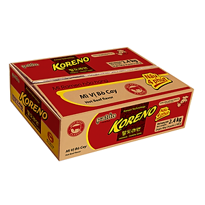 Thùng 24 Gói Mì vị Bò cay Koreno 100g