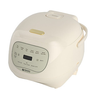 Nồi cơm điện lòng sứ dưỡng sinh 1.2L Mishio MK381 - Hàng chính hãng