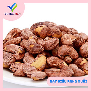 Hạt Điều Rang Muối Nguyên Vỏ Lụa Viettin Mart 500G/1KG
