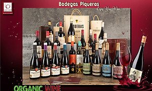 Rượu Vang Organic hữu cơ Castillo de Almansa Coleccion Garnacha Tintorera (Tây Ban Nha) kèm túi giấy,đồ khui