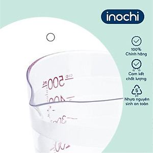 Cốc Đong Yoko Chia Vạch Sản Xuất Theo Tiêu Chuẩn Nhật Bản - Chính Hãng inochi ( Tặng kèm khăn lau đa năng pakaksa)