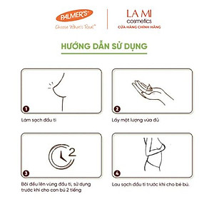 Kem ngăn ngừa nứt nẻ và giảm đau đầu ti Palmer's 30g