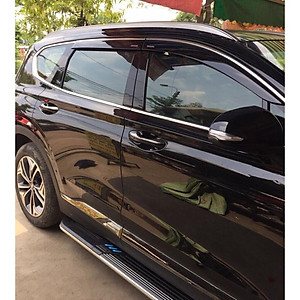 VÈ CHE MƯA DÀNH CHO SANTAFE INOX CAO CẤP 2019-2020-2021 