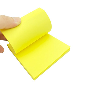 Bộ 3 Giấy Note 3x3 - Màu Vàng