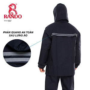 Bộ áo mưa BEST thông dụng 1 lớp RANDO