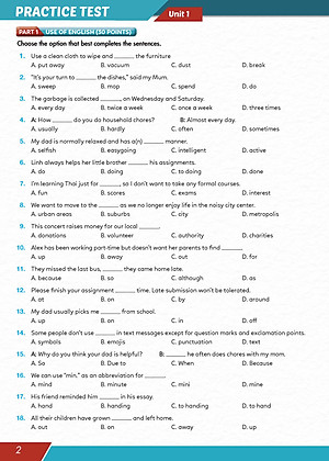 Bài tập bổ trợ Tiếng Anh 10