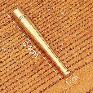 Đầu lọc thuốc bằng đồng đầu tròn chất lượng cao, Dùng cho được cả size : Lớn + Vừa + Nhỏ, Tháo rời và vệ sinh tiện lợi