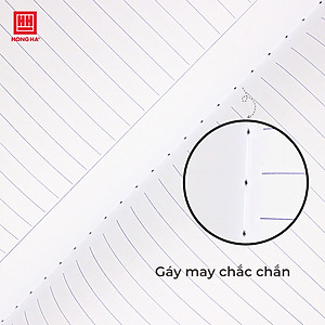 Sổ bìa bồi A4 260 trang Hồng Hà Subject - 4587