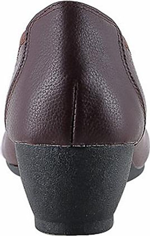 Giày Nữ Da Dò 3 Phân Huy Hoàng HT7940 - Nâu Đất