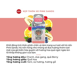 Kẹp thơm xe Yankee Candle - Pink Sands