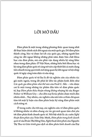 Sách - Giáo Trình Đàm Phán Quốc Tế (Tái Bản lần Thứ Nhất)