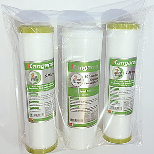 Bộ lõi lọc nước Kangaroo số 1, 2, 3 Hàng chính hãng