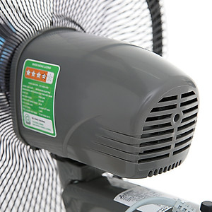 Quạt Treo Tường MITSUBISHI W16-RV CY-GY - Xám Đậm - Hàng Chính Hãng