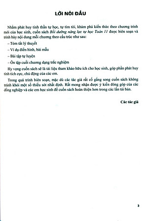 Bồi Dưỡng Năng Lực Tự Học Toán 11