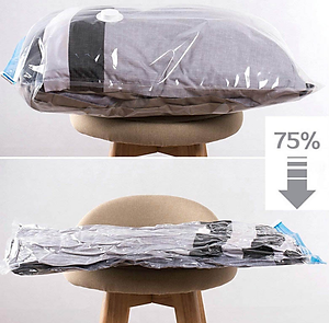 Bộ 8 túi hút chân không tặng kèm bơm hút chân không đựng quần áo, chăn màn, ga gối gọn gàng D Danido