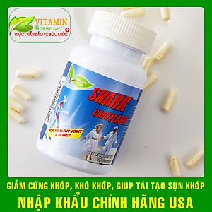 Viên uống sụn cá mập bổ khớp Nature Gift Shark Cartilage 750mg | Nhập khẩu chính hãng Mỹ