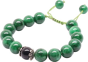 Vòng Mala Cẩm Thạch Sơn Thủy 10mm Mix Mã Não Đen Ngọc Quý Gemstones VT93