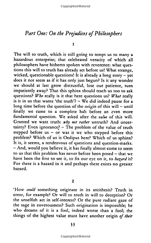 Beyond Good and Evil