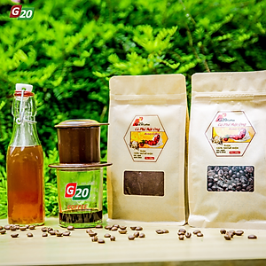 Cà phê hạt rang Honey 250G G20 Coffee