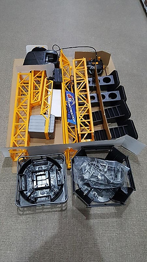 Mua B Ch i Xe C u C ng Tr ng Mega Crane Set DICKIE TOYS 203462412 120cm Tiki