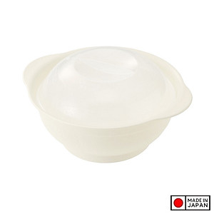 Bát hâm nóng thức ăn trong lò vi sóng 1200ml - Hàng nội địa Nhật Bản