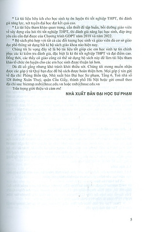 Ôn Luyện Trắc Nghiệm Thi Tốt Nghiệp Trung Học Phổ Thông (năm 2025) Môn Ngữ Văn