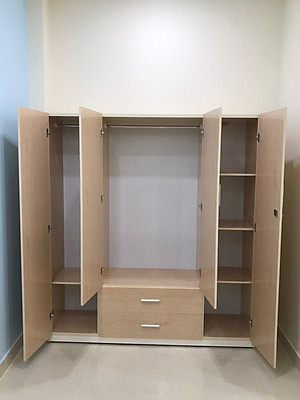 Tủ nhựa Juno Sofa KT Ngang 1m6 x 1m8 Màu Trắng