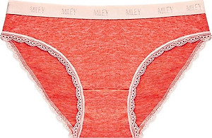 Bộ 2 Quần Lót Thun lạnh Sớ Lụa Miley Lingerie FWS_00 - MÀU ĐEN + CAM