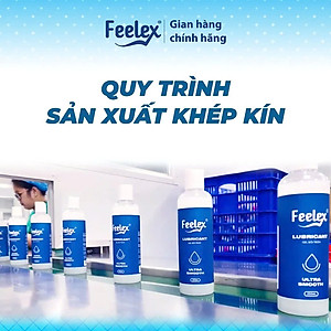 Gel bôi trơn Feelex Lubricant mát lạnh, ấm nóng, siêu trơn - Lọ 250ml