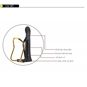 Giá Treo Bình Nước Xe Đạp Có Điều Chỉnh Tiện Lợi Cho Xe Đạp Thể Thao, MTB (Không kèm ốc vít) MaiLee
