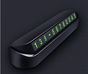 Bảng để lại số điện thoại trên ô tô khi đỗ xe