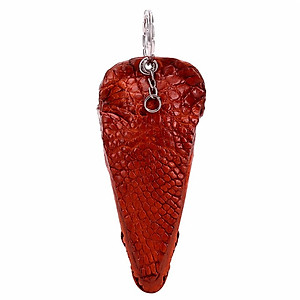 Móc khóa Huy Hoàng đầu cá sấu màu vàng-HT8218