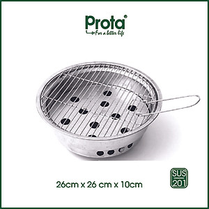 Bếp Nướng Than Inox Prota P016 - Kèm Theo 1 Vỉ Nướng