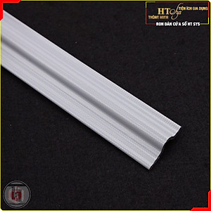 Ron Chặn Khe Cửa HT SYS - Chất Liệu PU Và PE Cải Tiến, Dài 2 Mét - Cuộn Ron Dán Khe Cửa, Chân Cửa, Khung Cửa - Ngăn Gió Lùa, Cách Âm, Chống Bụi, Ngăn Côn Trùng, Chống Thoát Khí Điều Hòa, Chống Va Đập Cửa - Hàng Chính Hãng